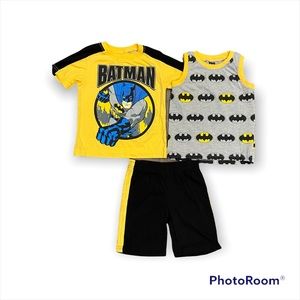 Batman 3pc outfit set